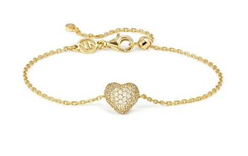 Bransoletka Nomination z pozłacanym sercem z bambusa Collection Life Poetry (1).jpg